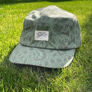 Vintage stussy 5 panel cap